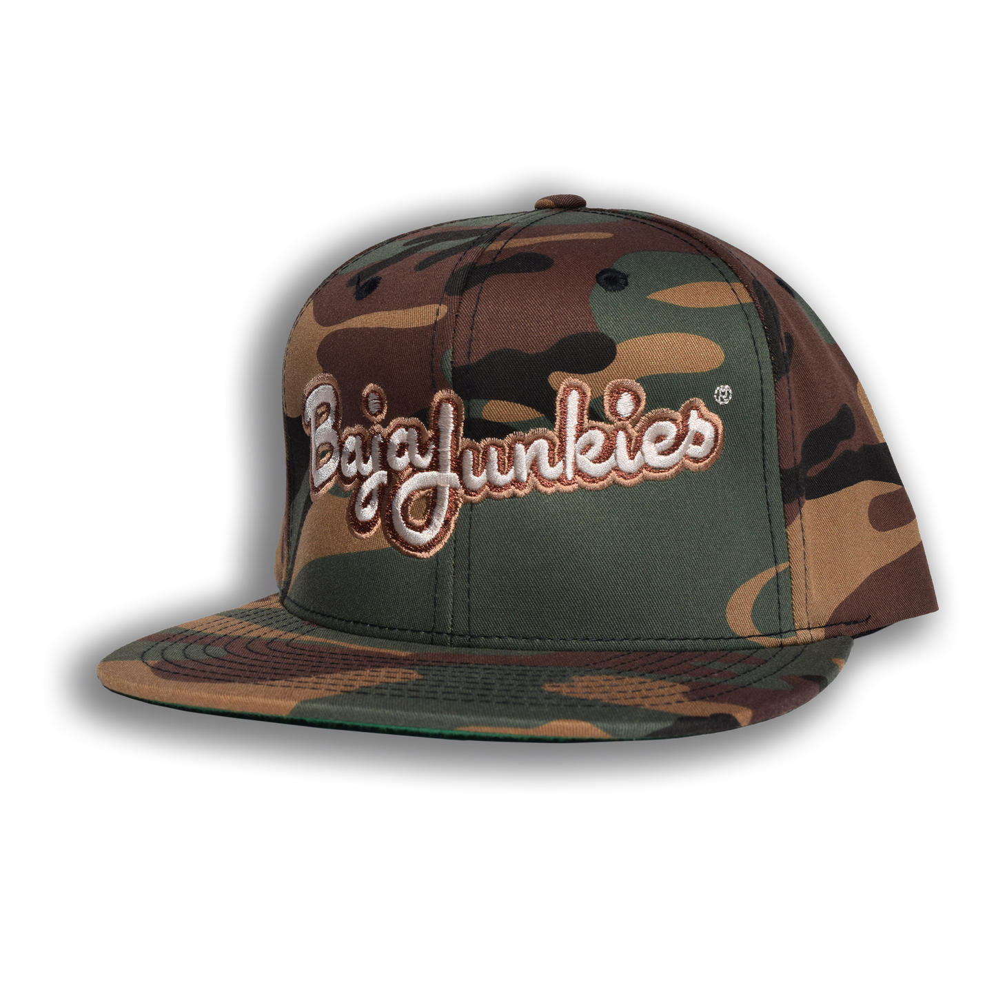 Script Camo Snapback