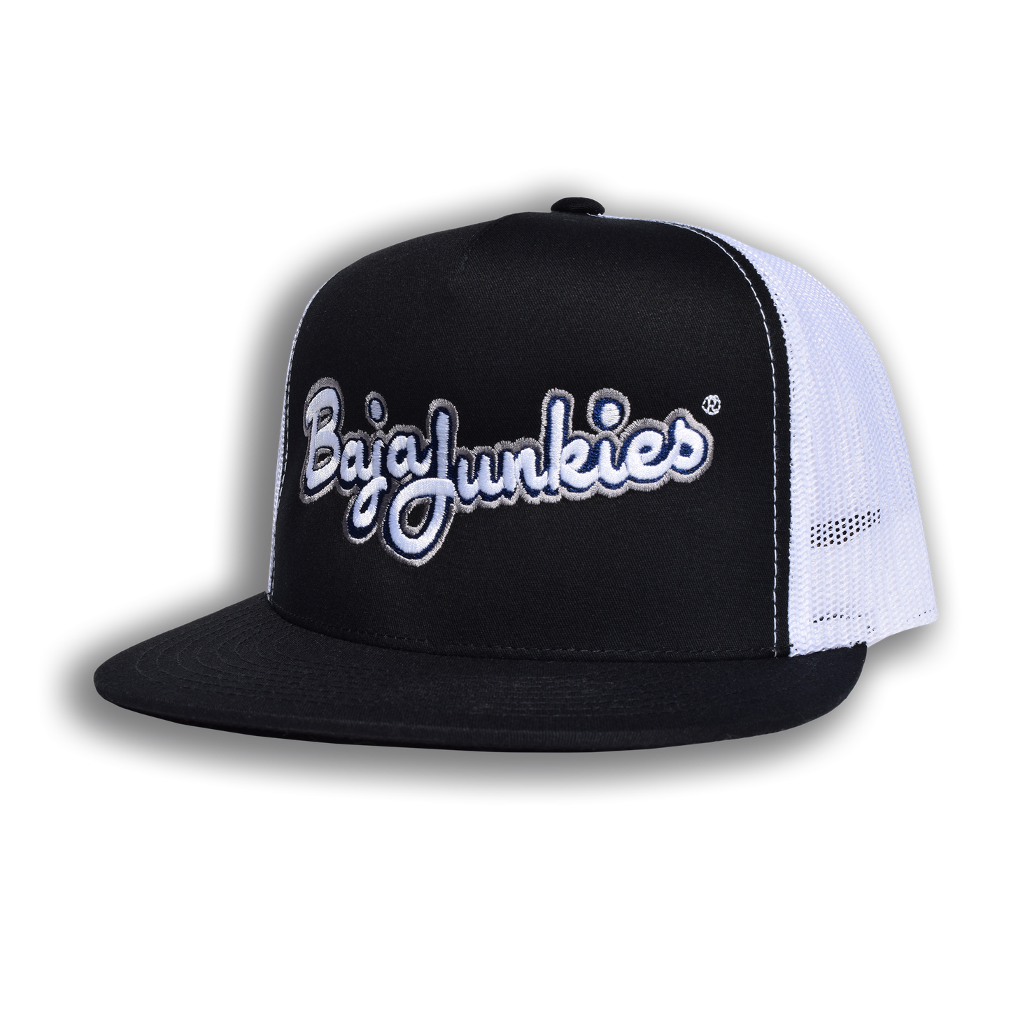 Script Black/White Trucker