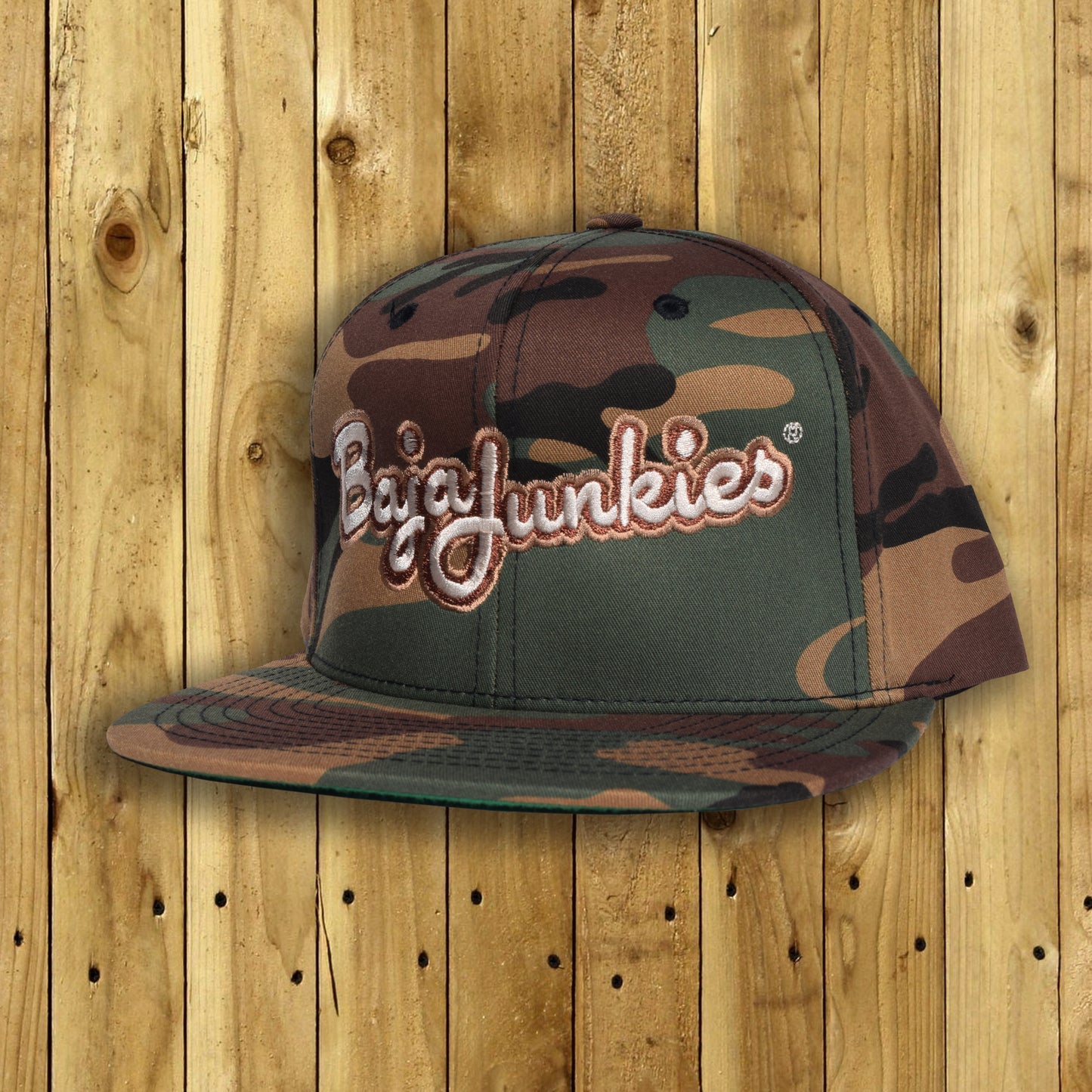 Script Camo Snapback